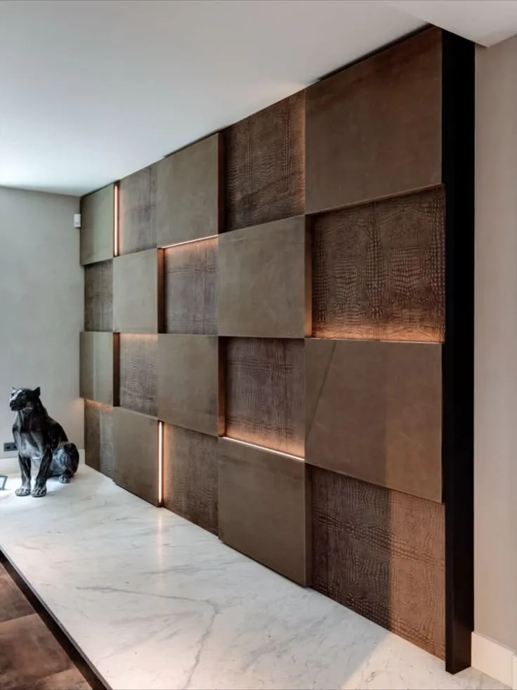 3D Textured Accent Wall